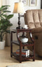 Wasaki Side Table (USB), Espresso